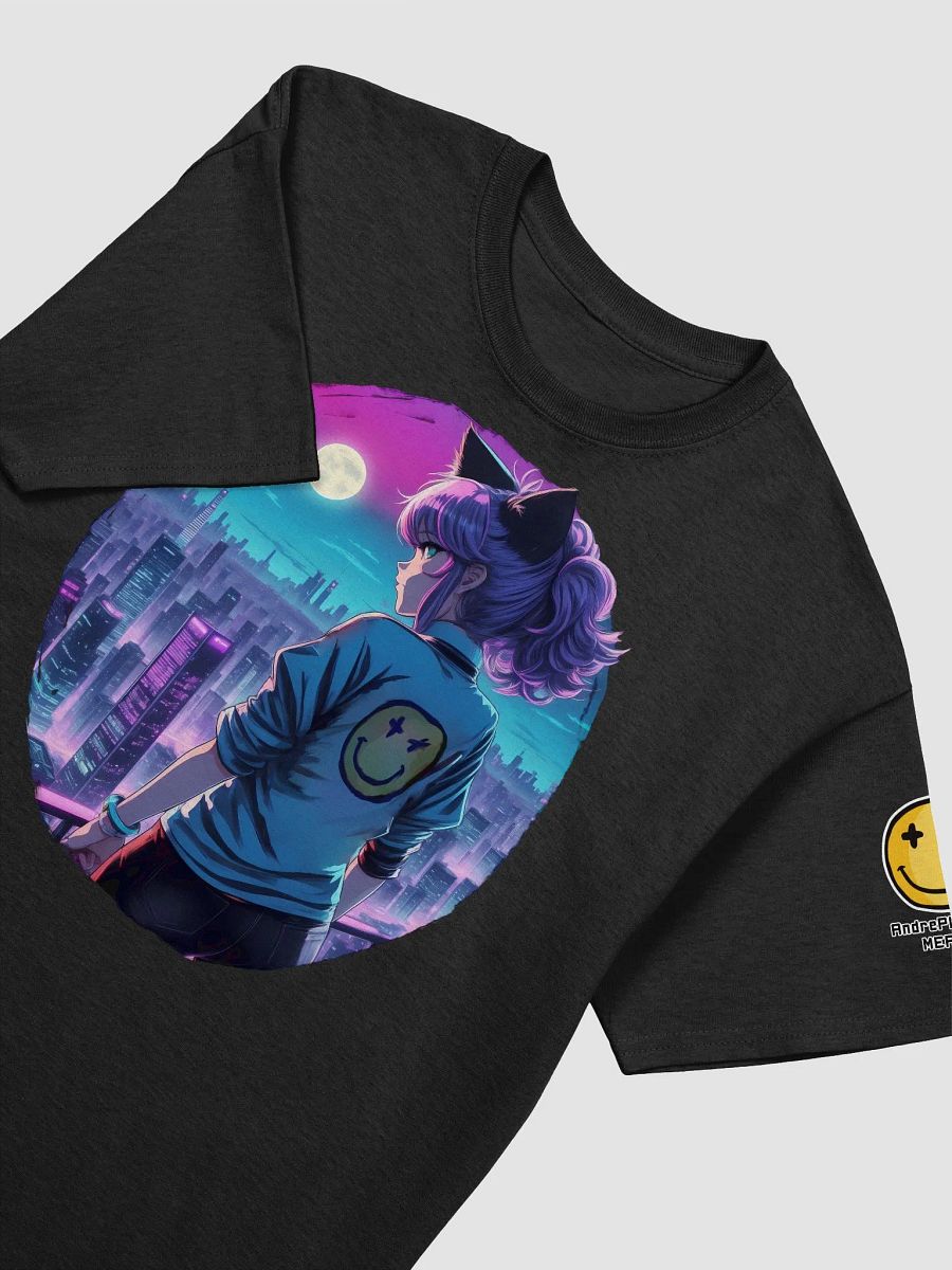 Anime Catgirl Rooftop (Gildan Heavyweight T-Shirt) product image (26)