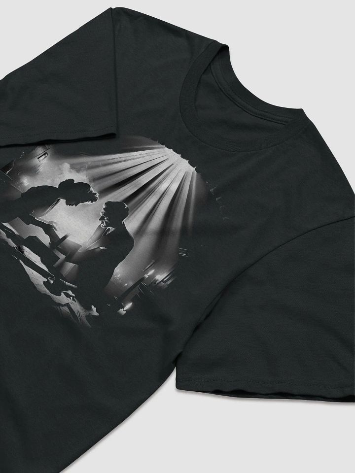 Noir Secrets: The Attic Conspiracy (Front Print Womens Tee) product image (2)