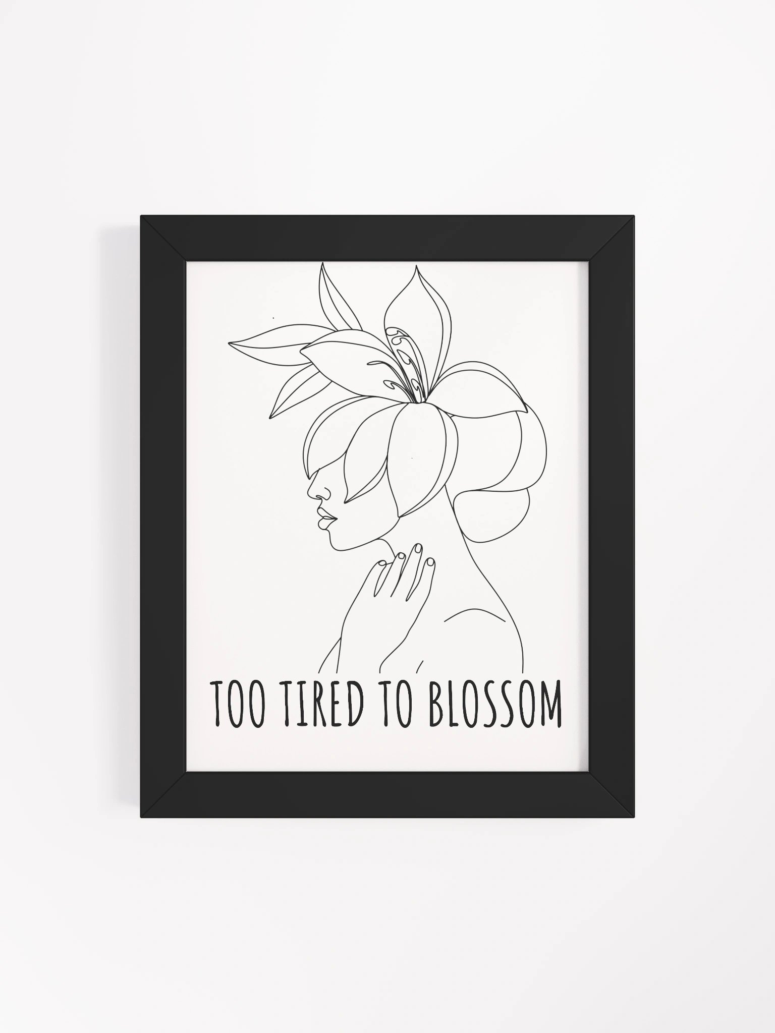 Too Tired to Blossom Poster product image (35)