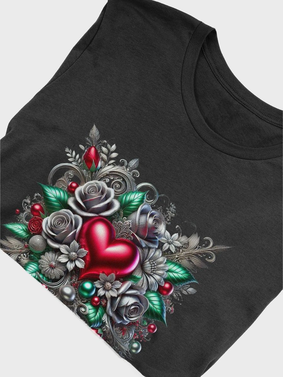 🌹 Metallic Romance – Elegant Love Blooms ❤️ product image (39)
