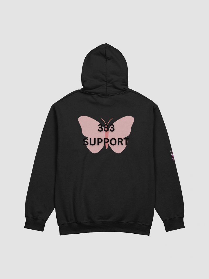 333 SUPPORT Pink Butterfly Hoodie product image (6)
