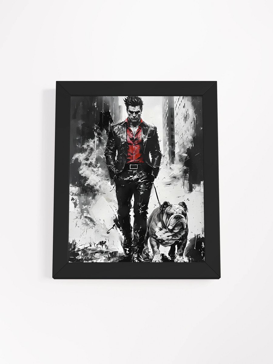 Urban Bulldog Walker Framed Poster product image (2)
