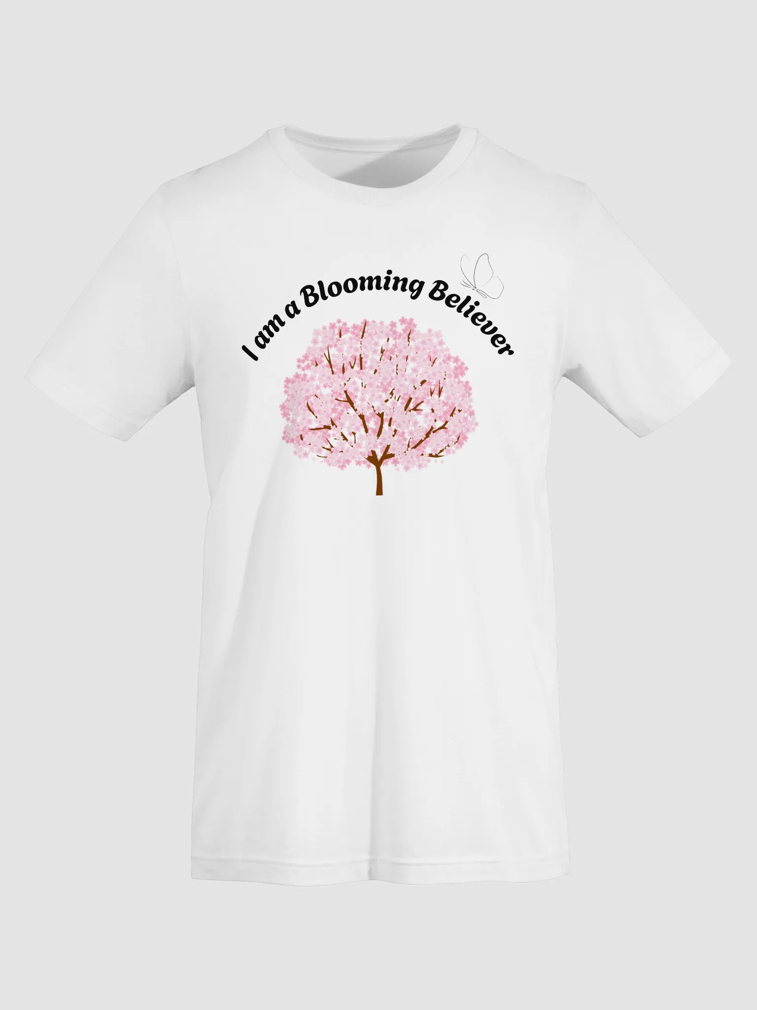 I am a Blooming Believer (white/black) T-Shirt product image (7)