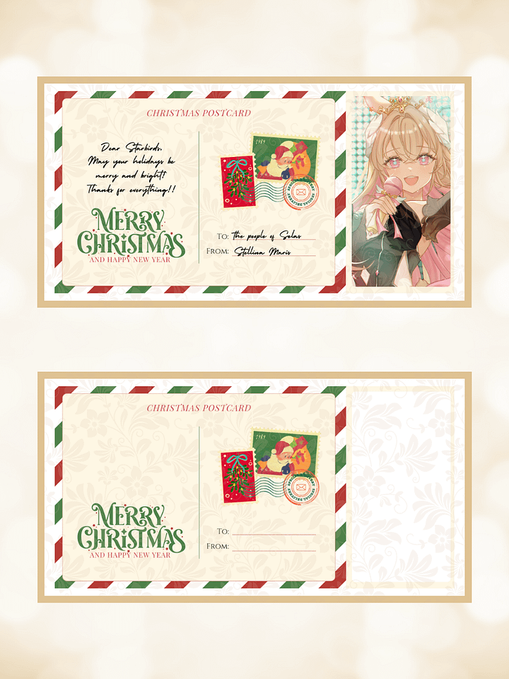 christmas postcard product image (1)