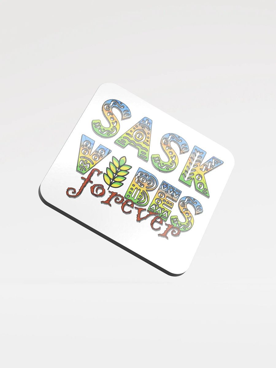Sask Vibes Forever Ancient Cork Coaster Set product image (2)