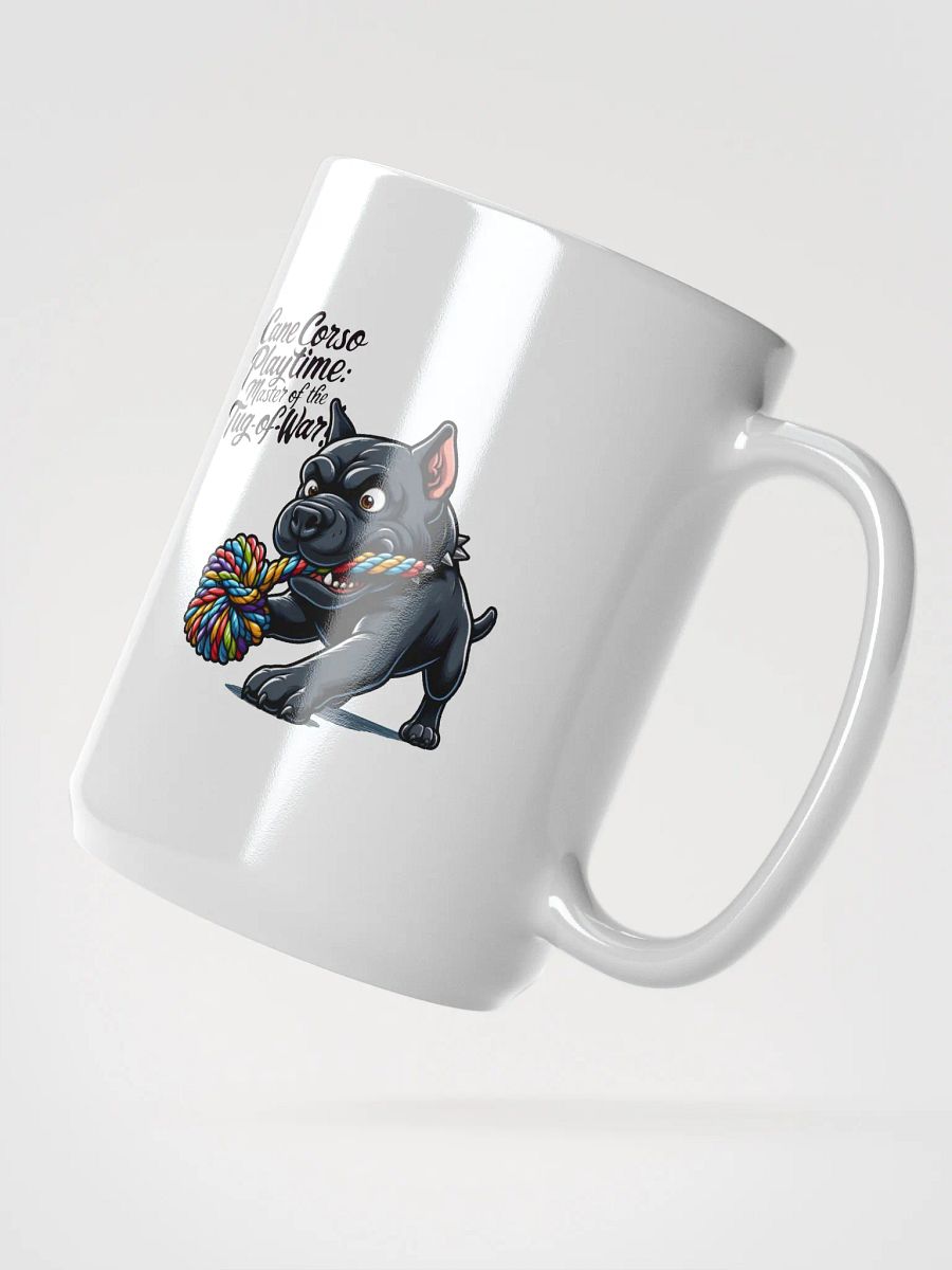 Cane Corso Playtime Mug – Master of the Tug-of-War Fun Dog Lover Gift product image (2)