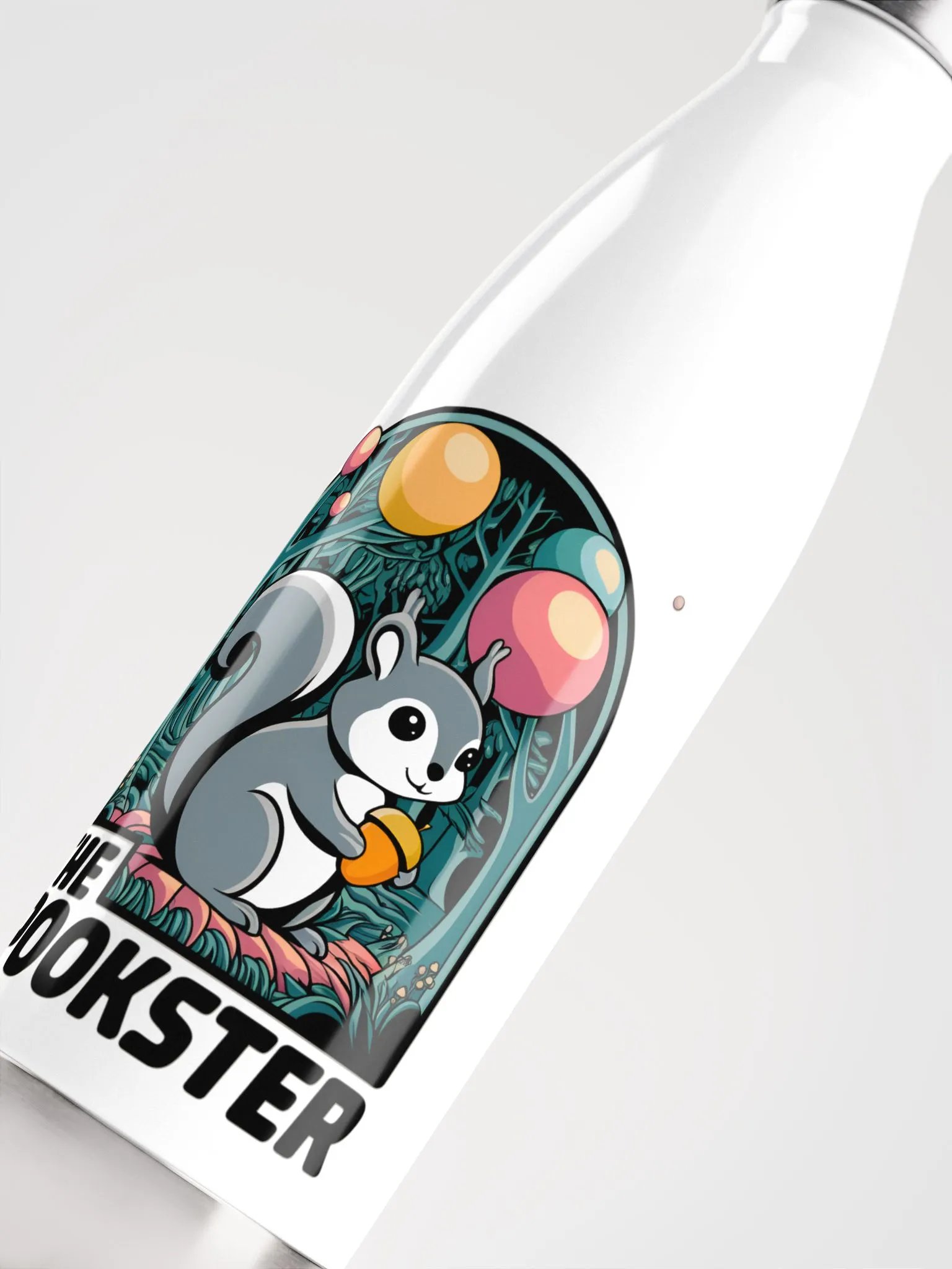 Pookster's Acorn Adventure Stainless Steel Water Bottle product image (5)