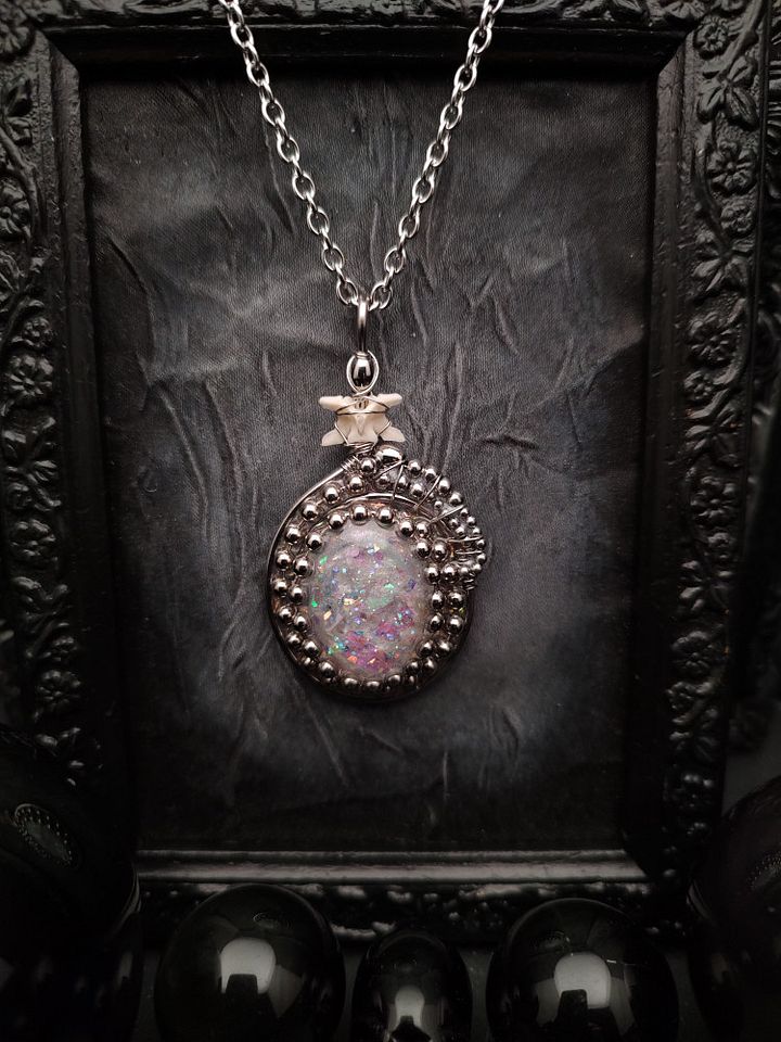 Wrapped Talisman - Milky Galaxy Coil product image (2)