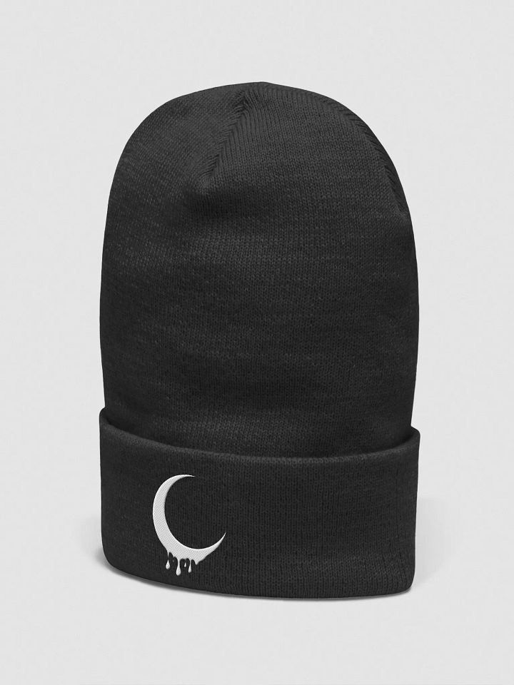 Lunatic Drippy Moon Beanie product image (2)