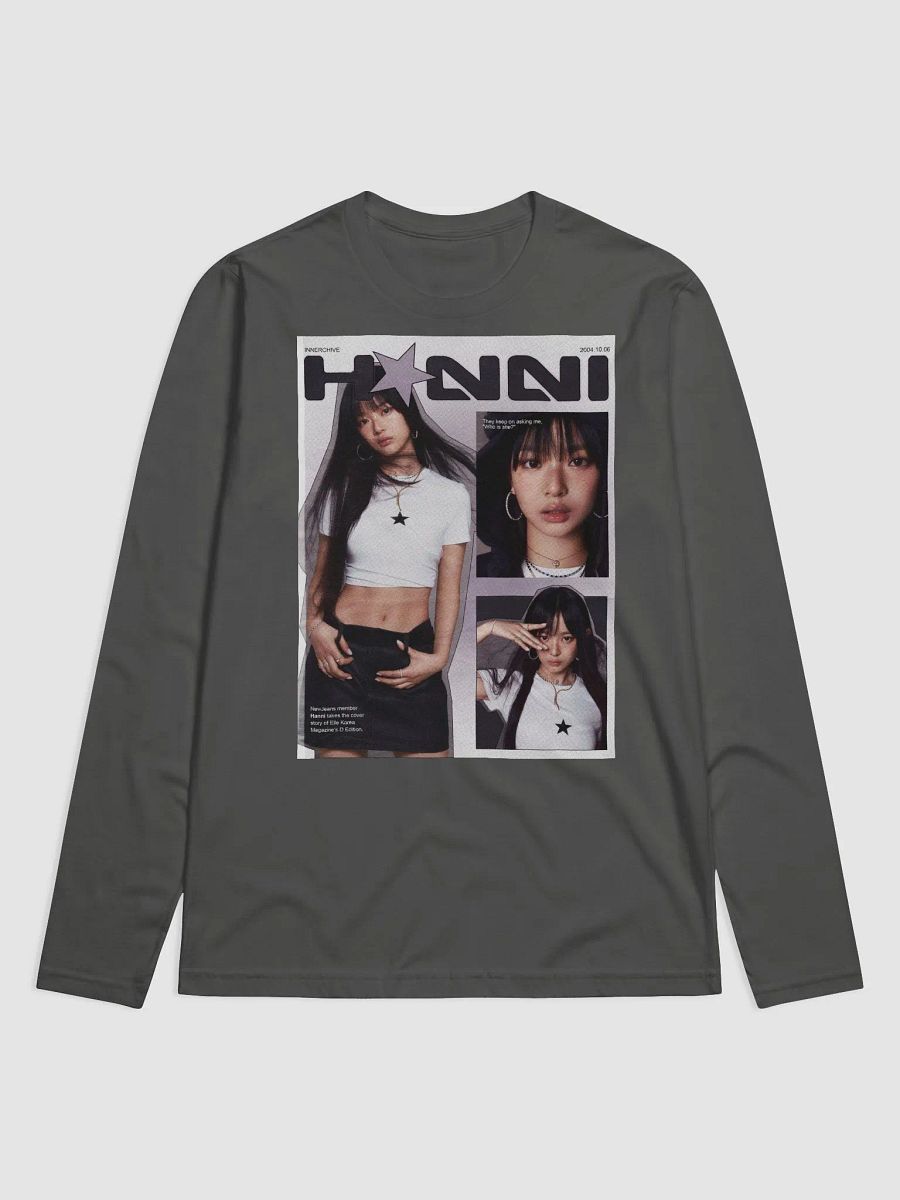 HANNI from New Jeans Unisex Long Sleeve T-shirt product image (1)