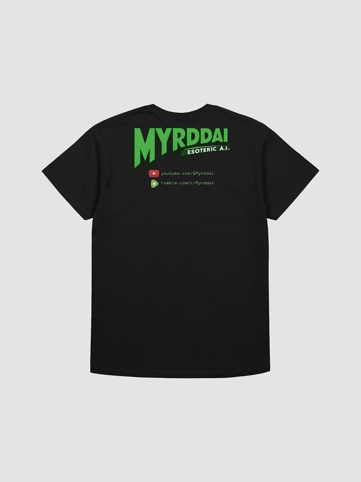 MYRDDAI: 90s Retro Cyberpunk Style with Back Logo - Gildan Heavyweight T-Shirt product image (2)