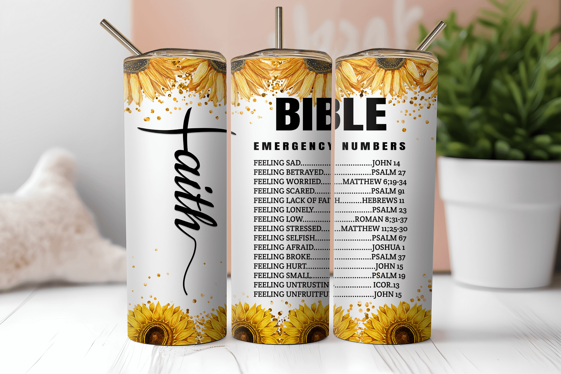 Faithful Comfort Stainless Tumbler product image (8)