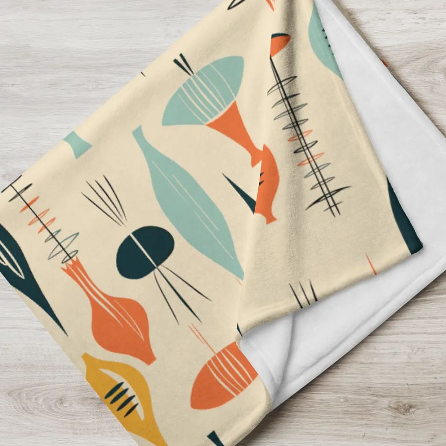 Lava Lamp, Peaches and Cream, Blanket product image (17)
