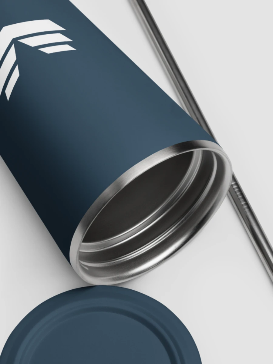 Insulated Tumbler with Straw - Navy product image (6)