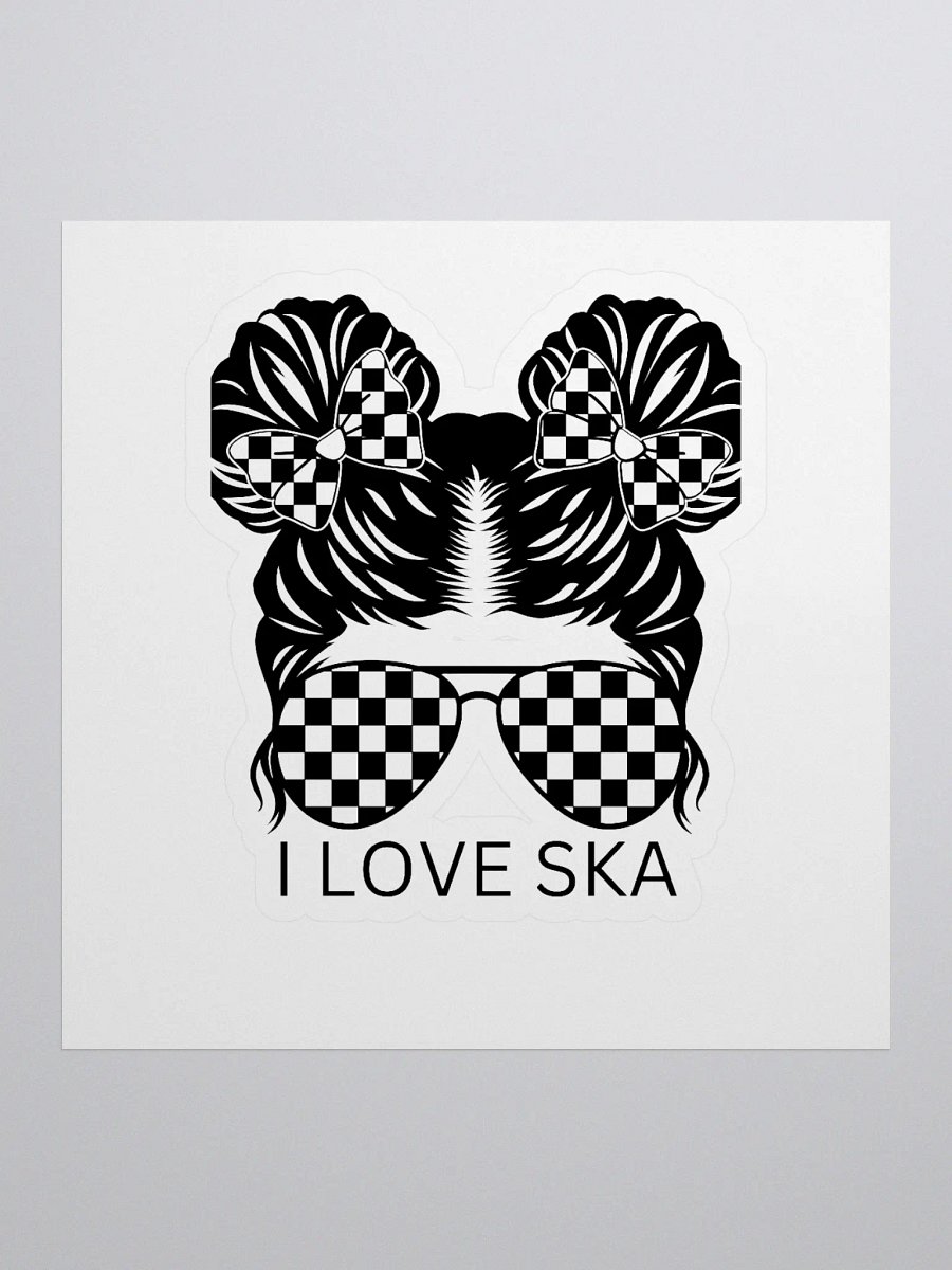 love ska Kiss Cut Stickers product image (1)