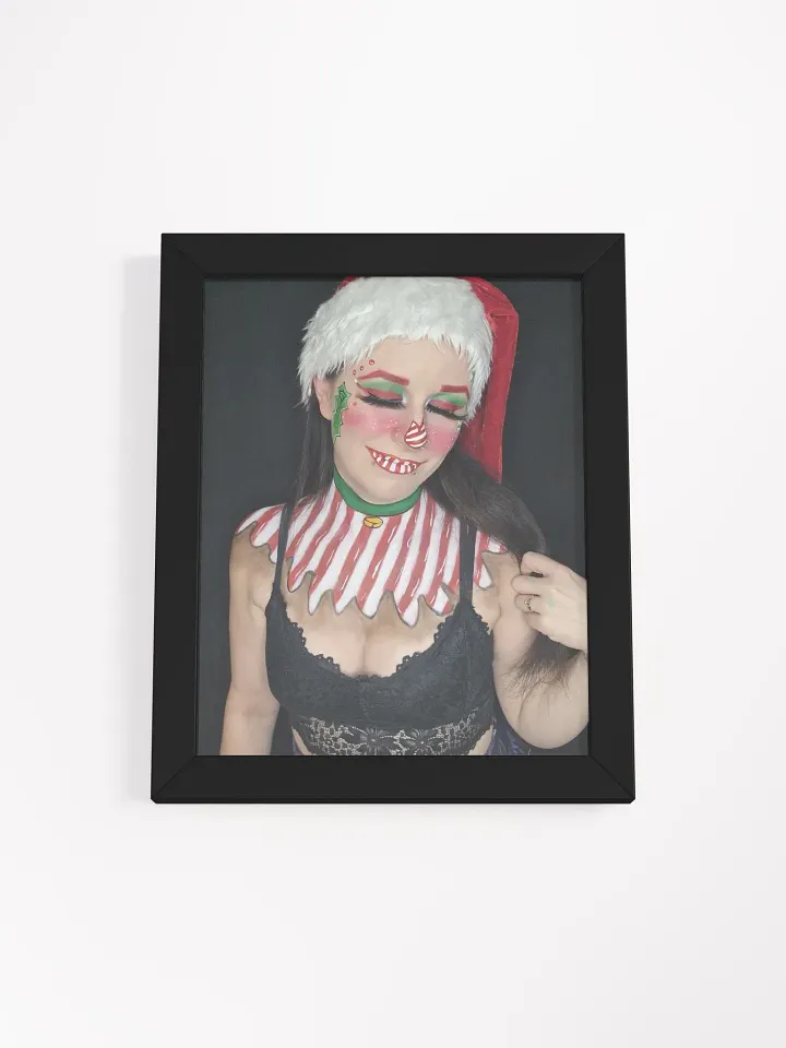 Christmas Elf 2 - Framed High-Quality Matte Poster product image (1)
