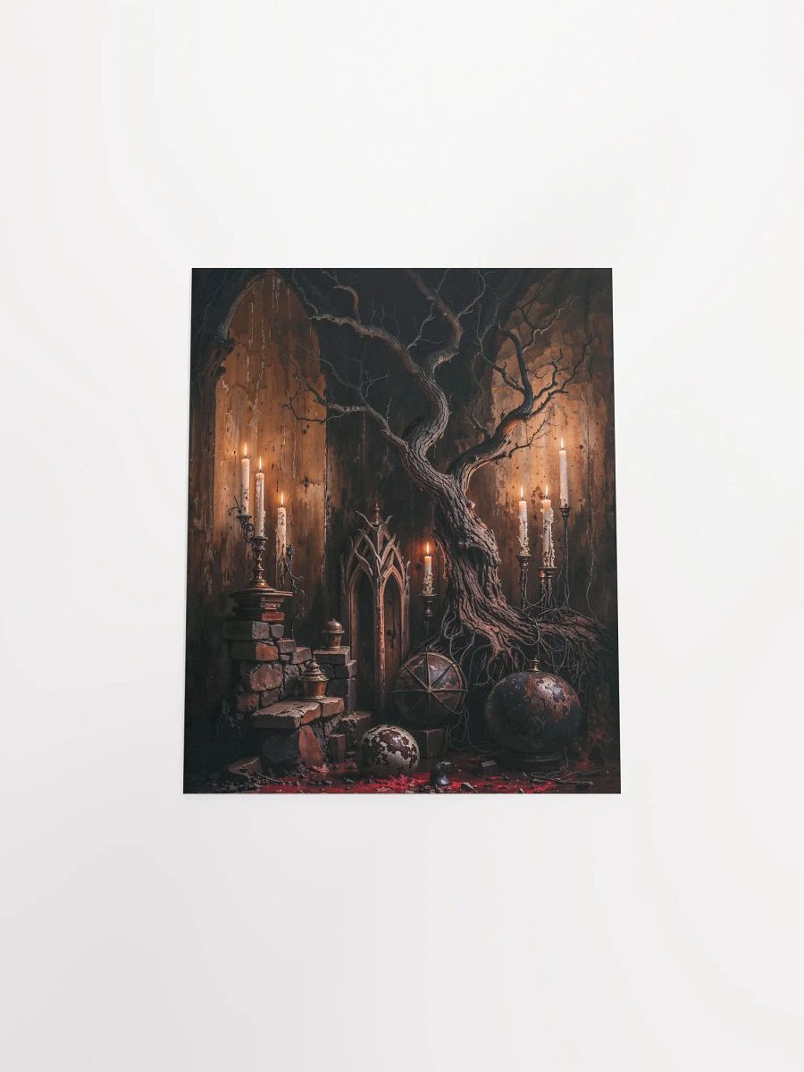 Mystical Tree Room Matte Poster product image (25)