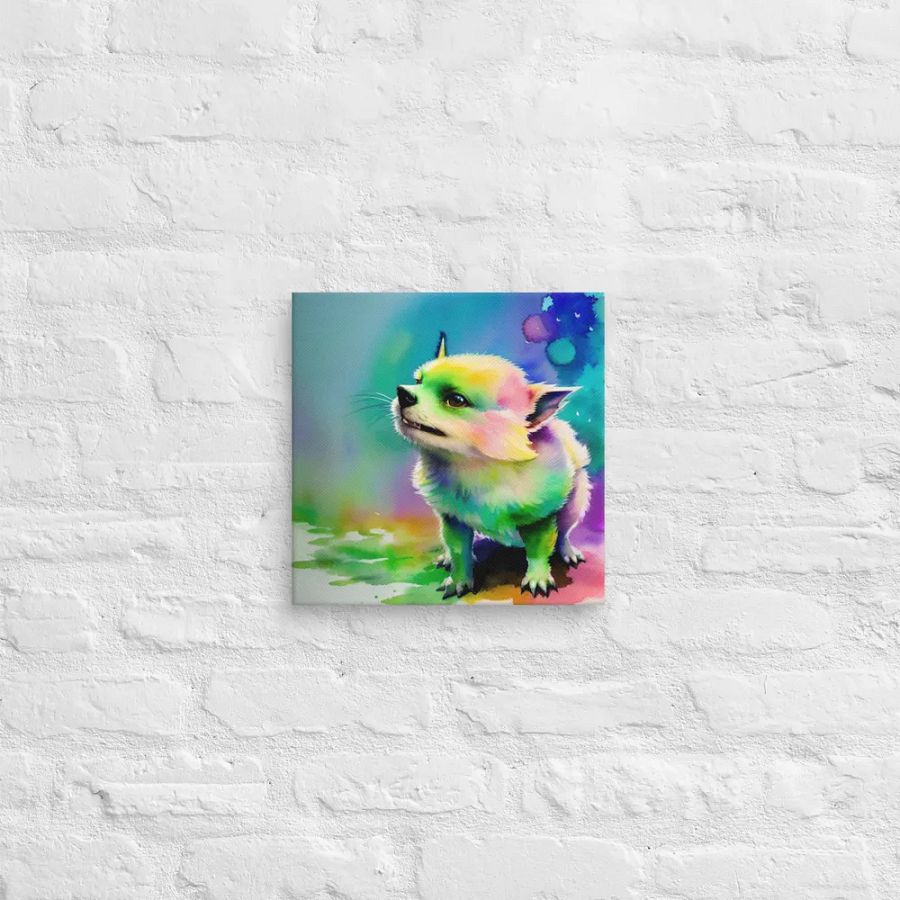 Cute Dog Digital Painting - v15 product image (12)