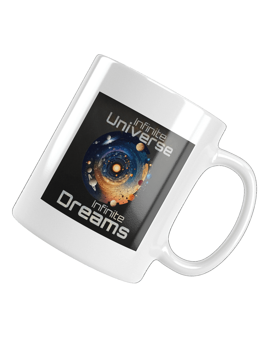 Cosmic Horizons Infinite Universe Infinite Dreams - White Glossy Mug product image (11)
