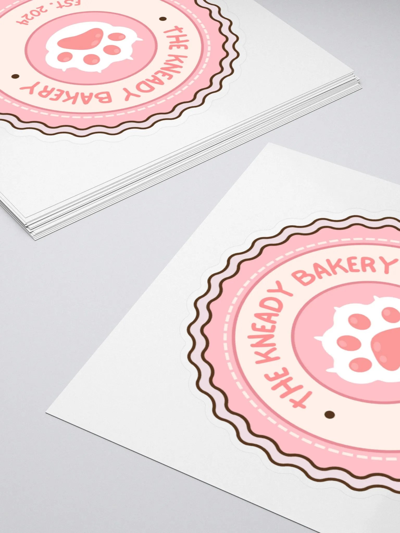 'The Kneady Bakery' Kiss-Cut Sticker product image (11)