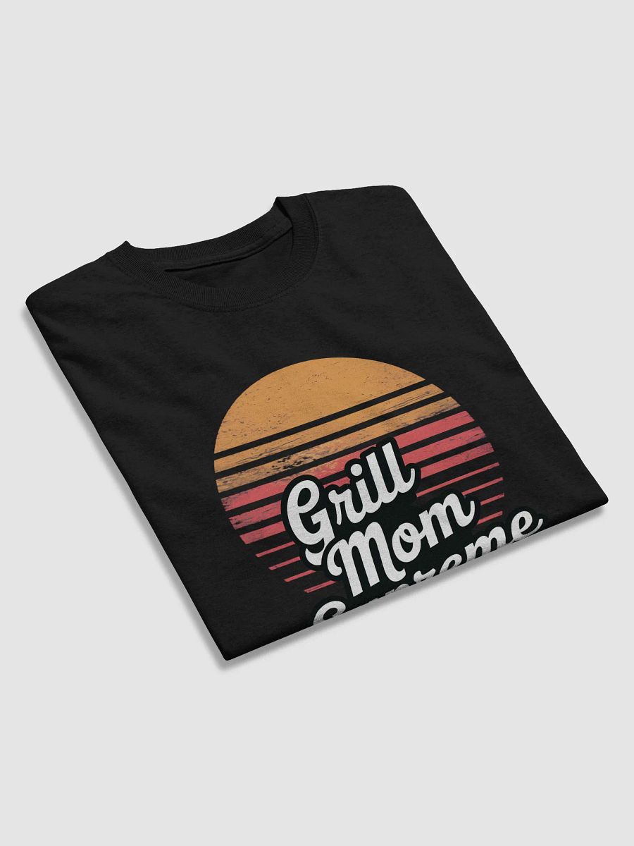 Retro Sunset Grill Mom Supreme Tee product image (23)