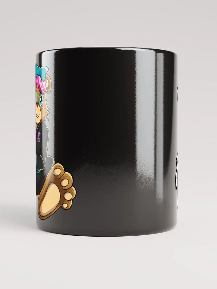 Sitting Girl Bear Black Coffee Cup product image (2)