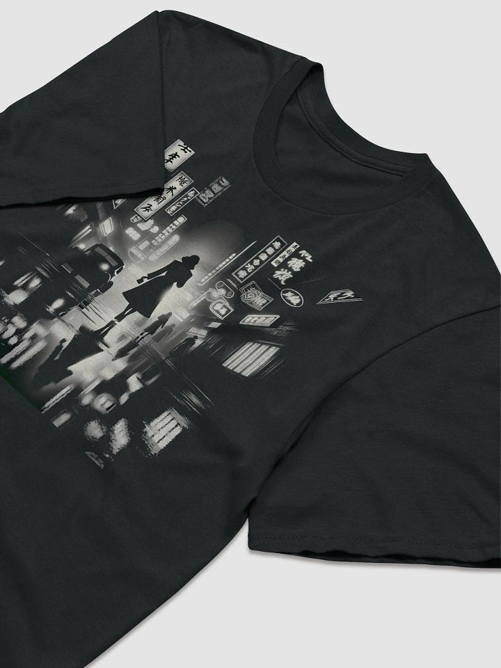 Neon Noir: Shadows of the City (Front Print Womens Tee) product image (2)