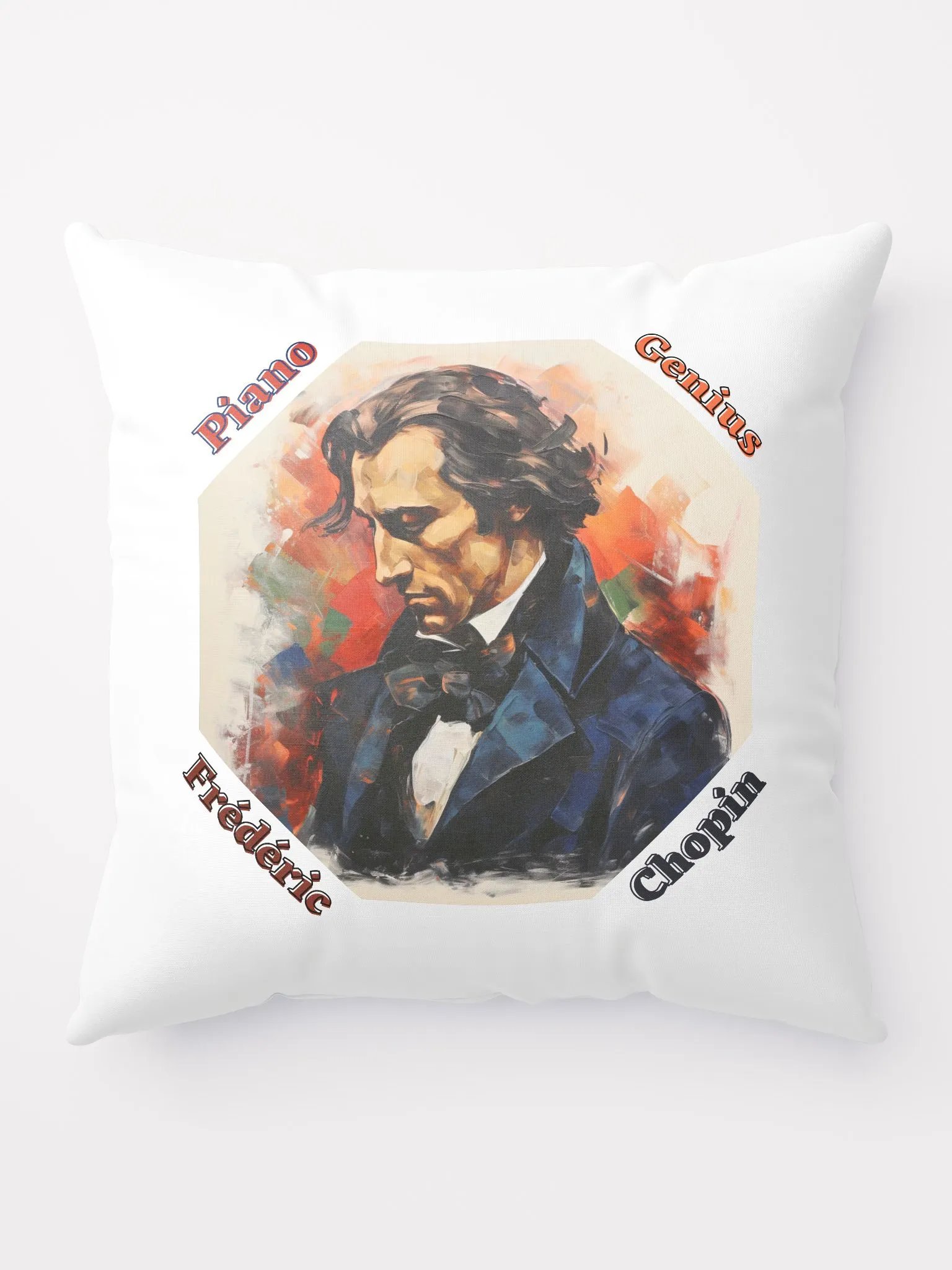 Frédéric Chopin - Piano Genius | Pillow product image (5)