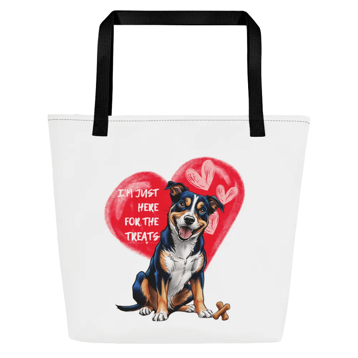 I'M YUST HERE FOR THE TREATS Tote Bag product image (2)