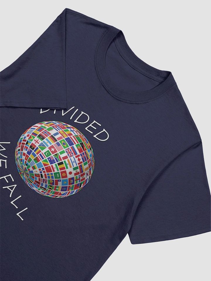 Divided We Fall - Nations - Globe - Gildan Unisex Softstyle T-Shirt product image (2)