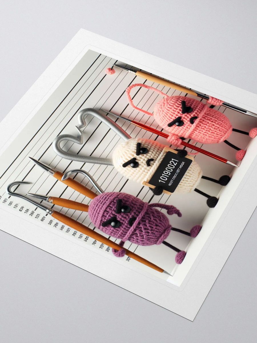 Bad Yarn Bandits 2 Kiss Cut Stickers product image (6)