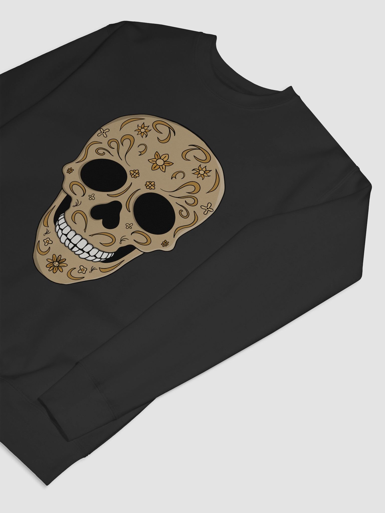 Floral Sugar Skull Dia de los Muertos product image (7)