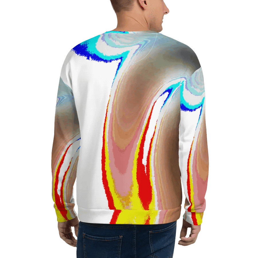 Cool Abstract Swirl Unisex Sweatshirt product image (10)