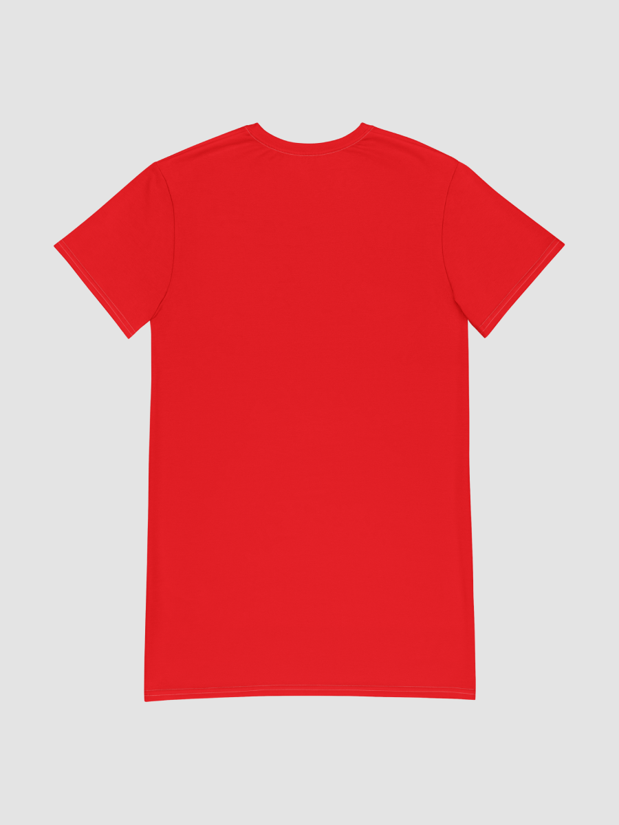 Hyper Bass Long T-Shirt Dress [Red] product image (2)