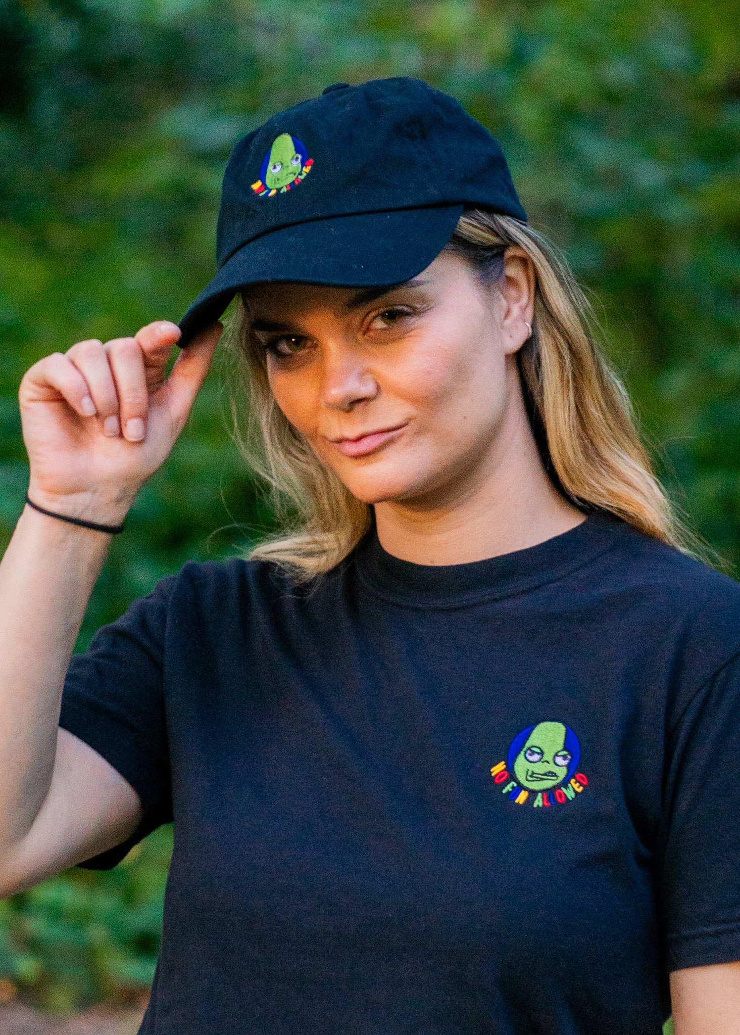 No Fun Allowed Embroided Dad Cap product image (2)