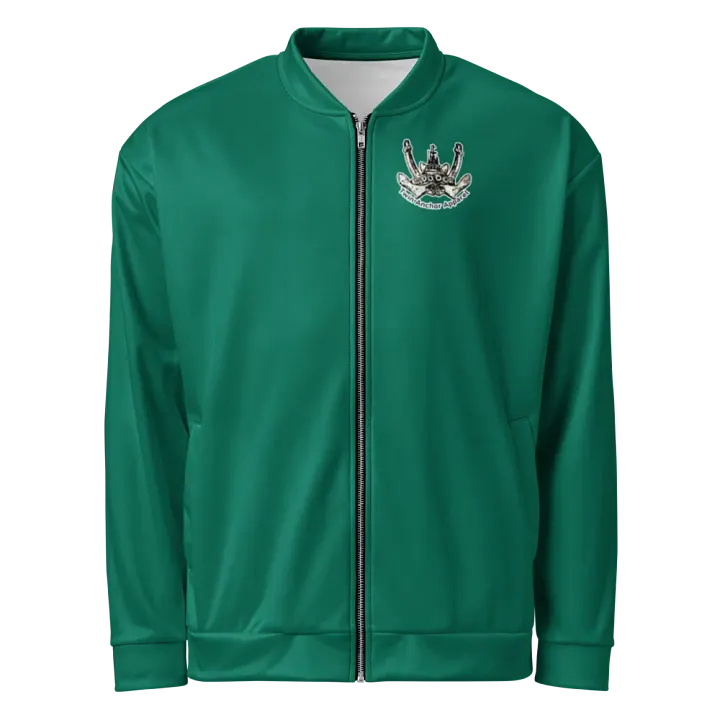 Copy of Twin Anchor Titan tug Teal Bomber Jacket product image (2)