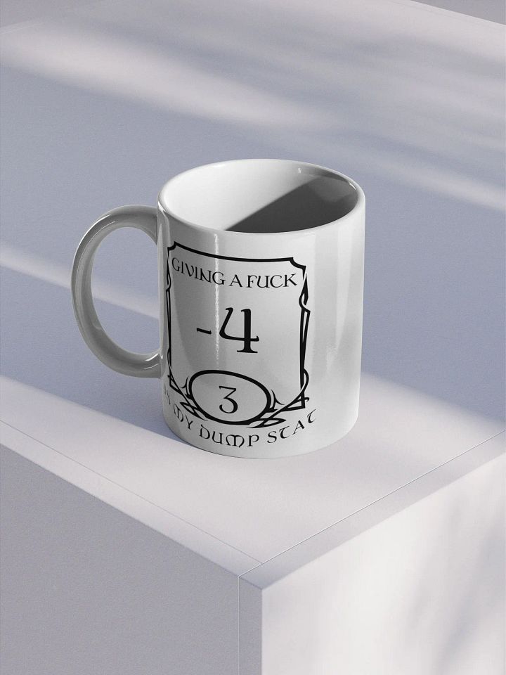 Dump Stat - Giving a F*ck Mug product image (1)