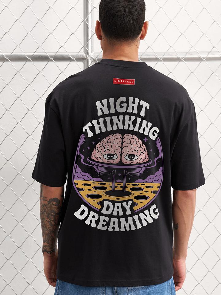 Night Thinking Day Dreaming T-shirt – Unisex Graphic Tee product image (2)