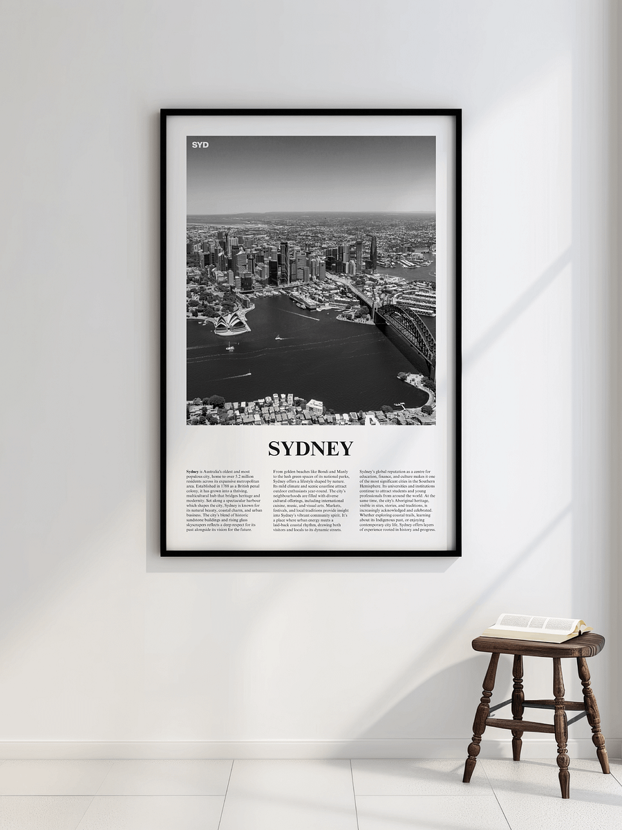 Sydney 01 Newspaper Poster product image (2)
