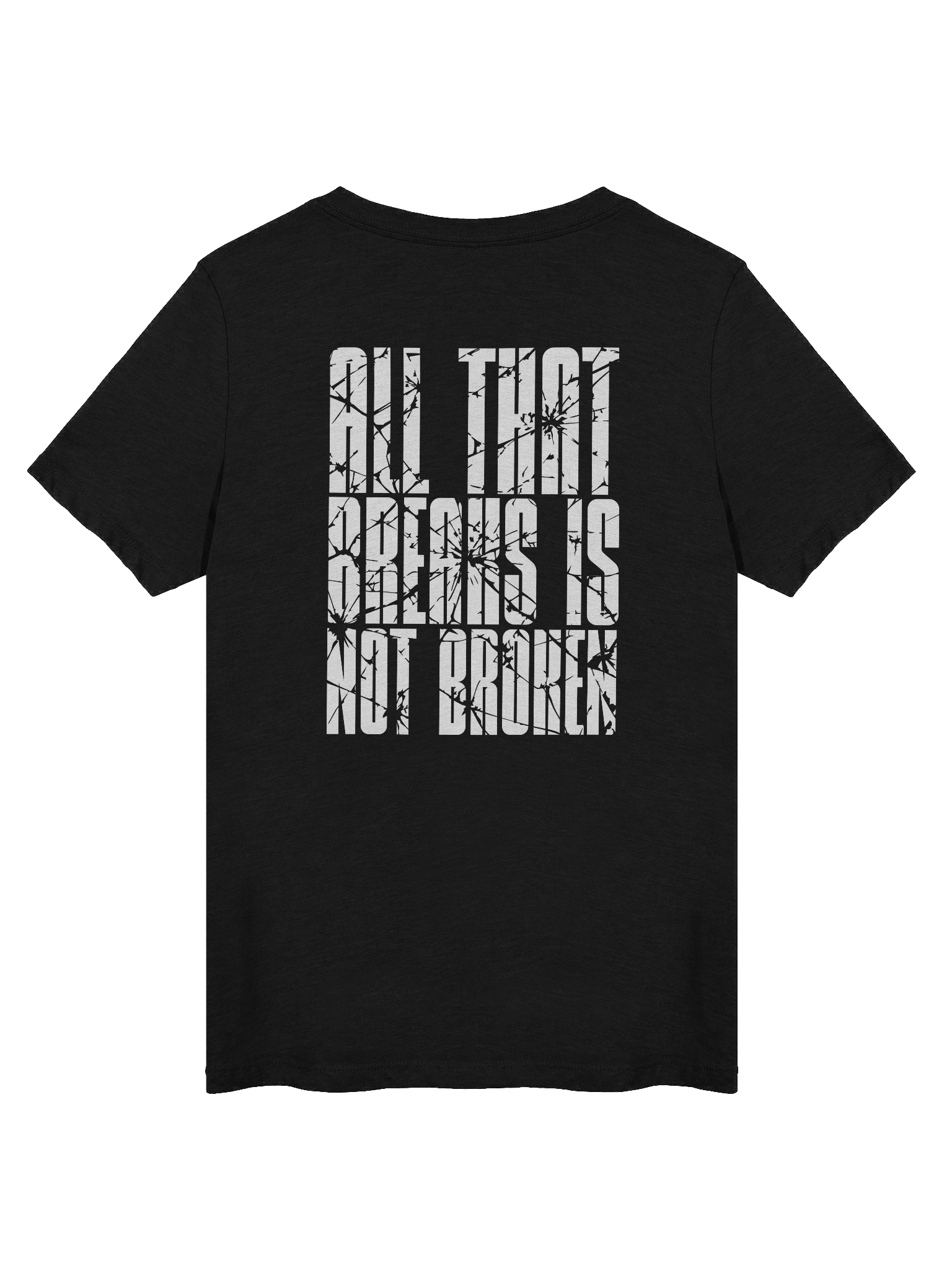 All That Breaks Is Not Broken Women's V-Neck product image (2)