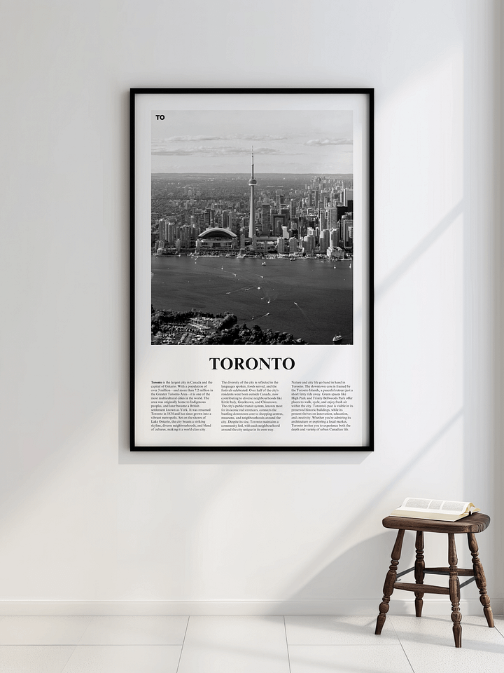 Toronto 01 Newspaper Poster product image (4)