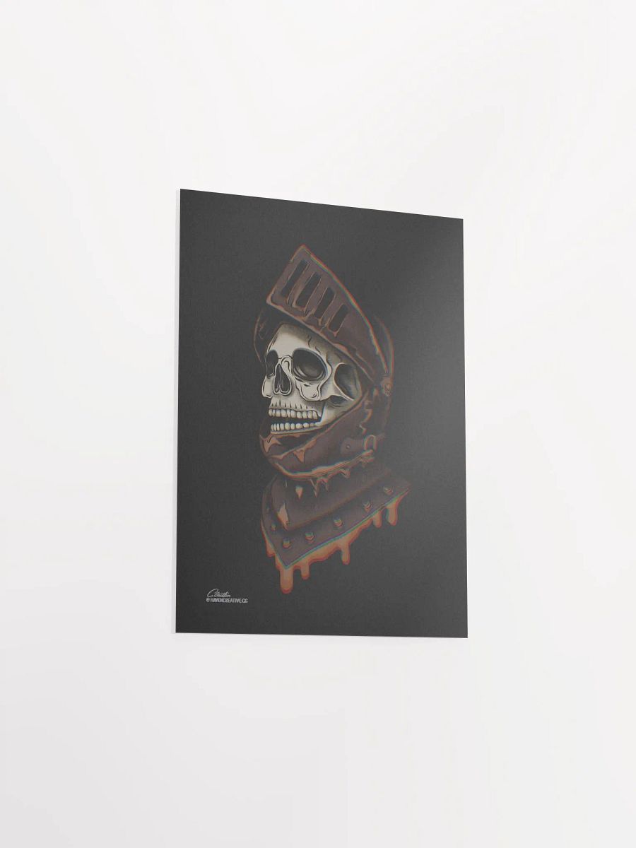 "Gothic Knight Skull" Poster product image (3)