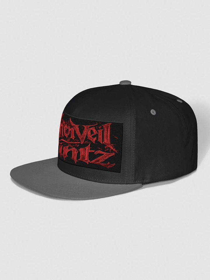 Ashen Veil Gothic Snapback Cap product image (2)