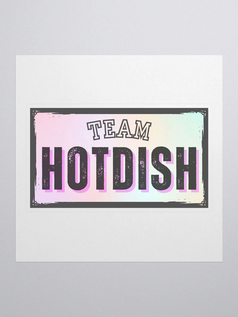 Hotdish Vinyl Sticker product image (1)