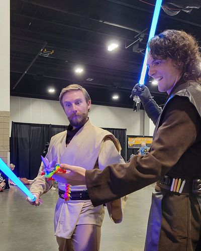 They both had the high ground on poor Gaybe.