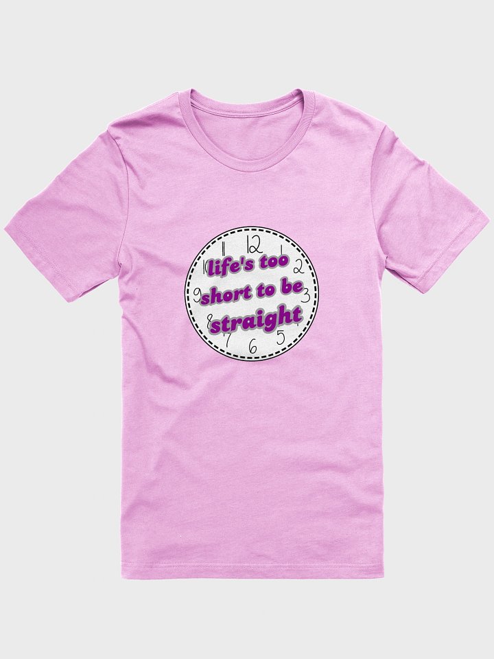 life's too short to be straight asexual t-shirt product image (1)