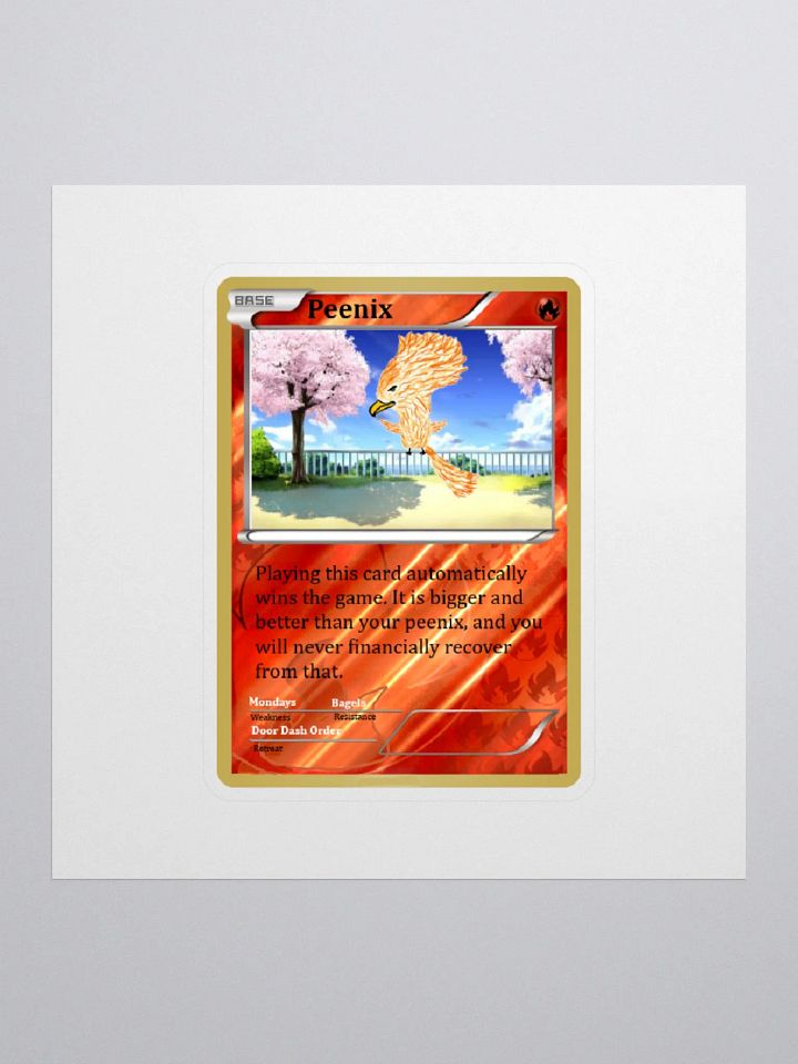 Peenix Card Sticker product image (3)