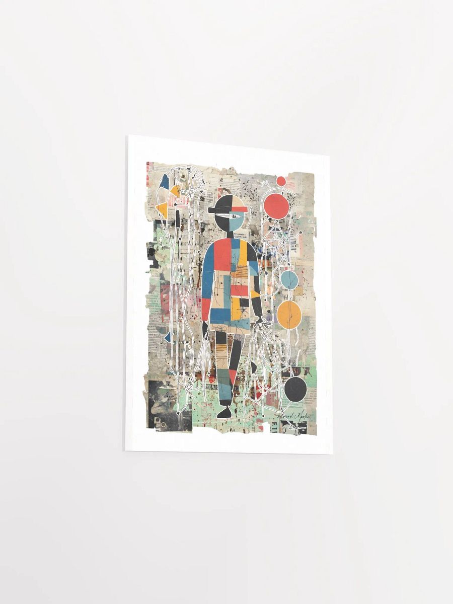 'A Walk in the Park' by Edward Martin- Collage Print product image (4)