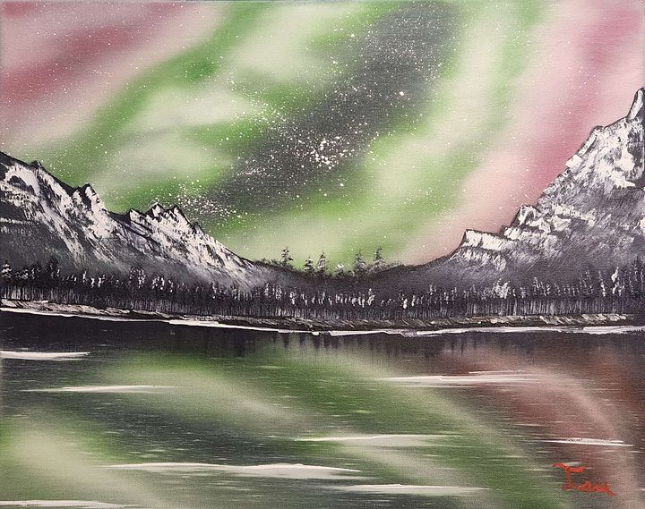 The Cosmic Gap (Original) 16x20 Canvas product image (1)