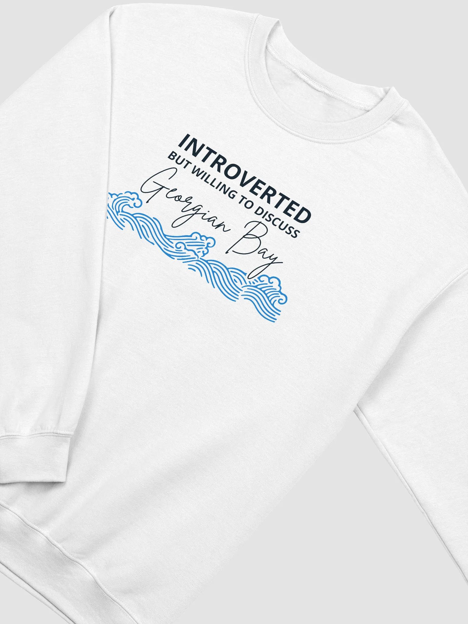 Georgian Bay Cottage Country Introvert Crewneck Sweatshirt product image (1)